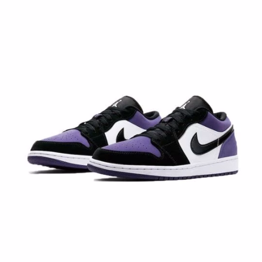 Air Jordan 1 Low- Court Purple