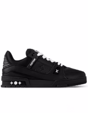 Louis Vuitton Trainer – Black Embossed Monogram